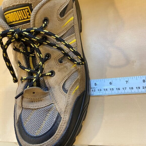 JB Goodhue Mens Hiking Shoes Size 8.5 Brown Black Suede Mesh size 9 ortopedic - Picture 12 of 13